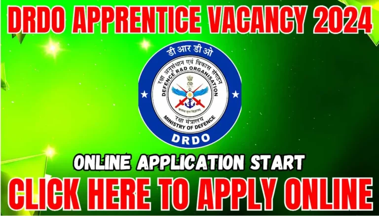 DRDO Apprentice Vacancy 2024